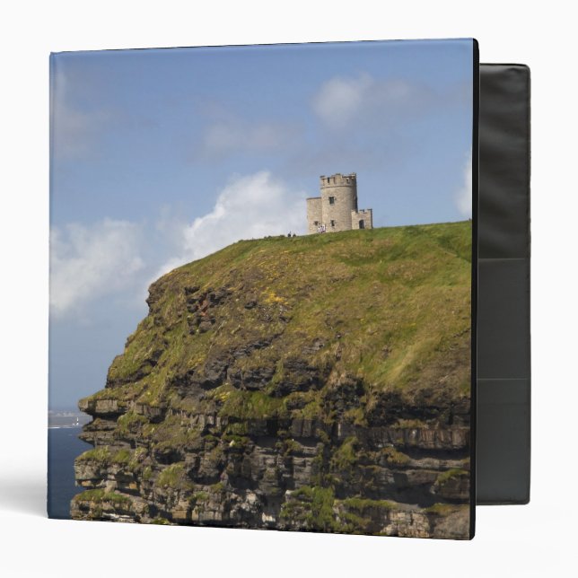 Scenic Cliffs of Moher and O'Brien's Tower. Binder (Front/Inside)