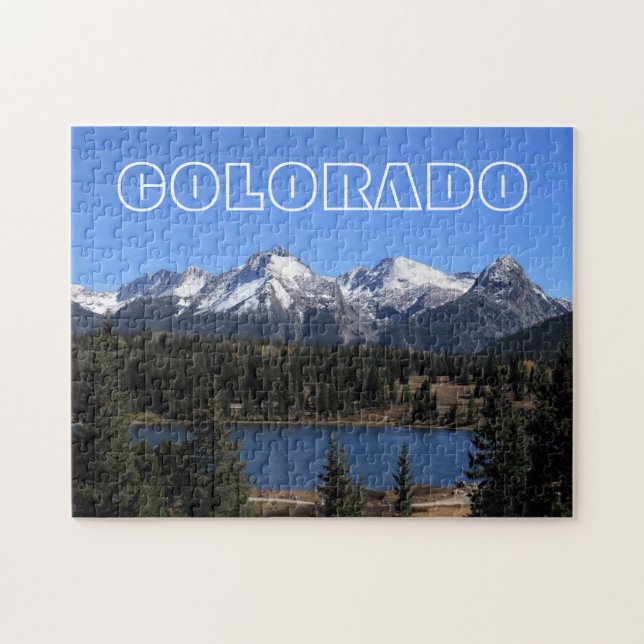 Scenic Colourful Colorado Molas Lake Jigsaw Puzzle (Horizontal)