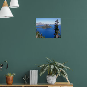 Scenic Crater Lake National Park Poster