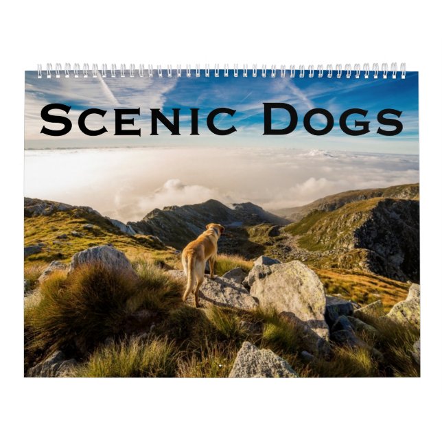 Scenic Dogs Nature Calendar (Cover)