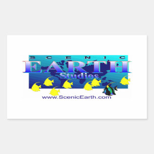 Scenic Earth Aquatic Earth Ocean World Art Sticker