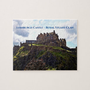 Scenic Edinburgh Castle Royal Stuart Jigsaw Puzzle