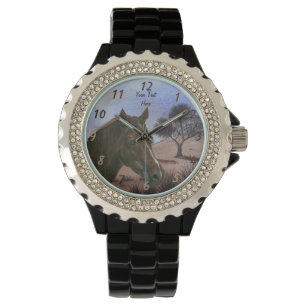 scenic equine portrait chestnut mare brown horse watch