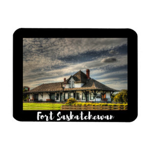 Scenic Fort Saskatchewan Magnet