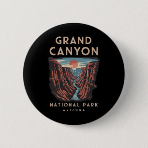 Scenic Grand Canyon National Park Arizona 2 Inch Round Button