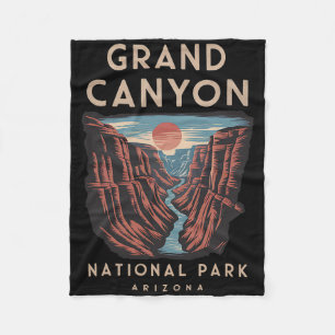 Scenic Grand Canyon National Park Arizona  Fleece Blanket