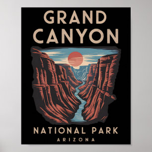 Scenic Grand Canyon National Park Arizona Poster