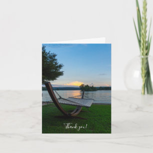 Scenic Hammock Thank You Card