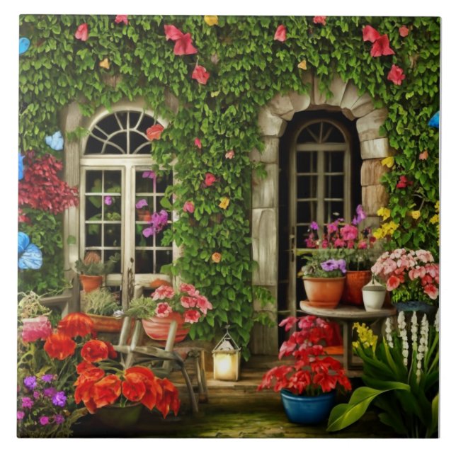 Scenic Home Exterior Design Tile (Front)