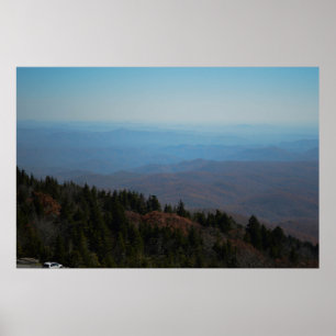 Scenic Inspirational Mountains Photographic Image Poster