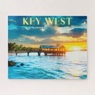 Scenic Key West Pier Jigsaw Puzzle