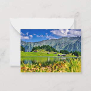 Scenic Lake Bergsee, Germany Card