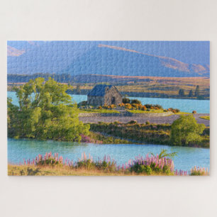 Scenic Lake Tekapo Jigsaw Puzzle