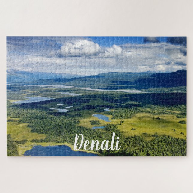 Scenic Lakes of Denali Jigsaw Puzzle (Horizontal)