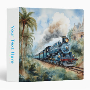 Scenic Landscape a Victorian Train Binder