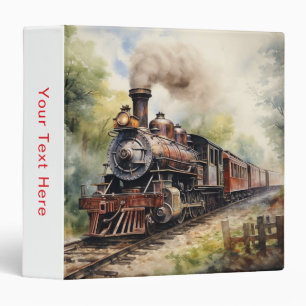 Scenic Landscape a Victorian Train Binder