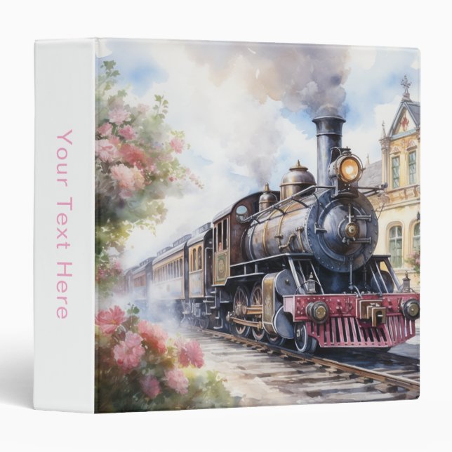 Scenic Landscape a Victorian Train Binder (Front/Spine)