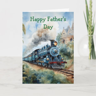 Scenic Landscape a Victorian Train Card