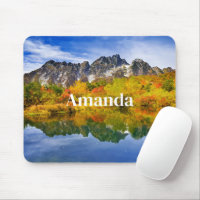 Scenic Landscape Forest and Mountains