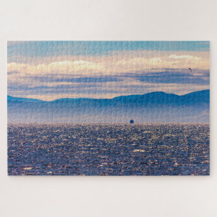 Scenic Landscape of Tadoussac bay, Quebec, Canada Jigsaw Puzzle