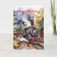 Scenic Landscape with Train