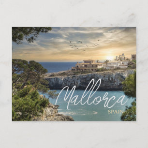 Scenic Mallorca Spain Travel Postcard
