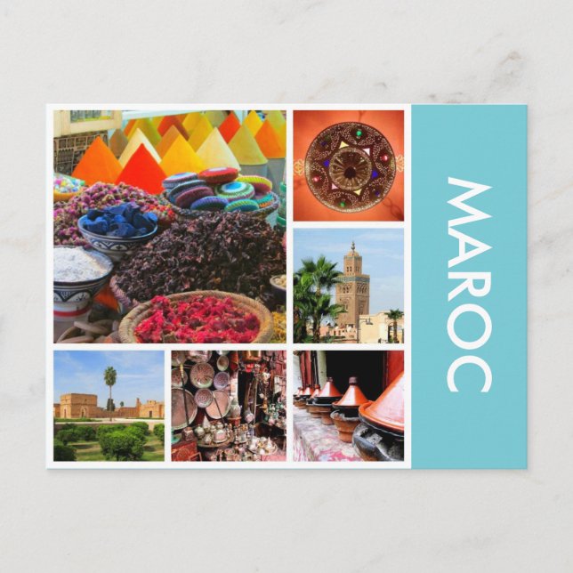 scenic maroc postcard (Front)