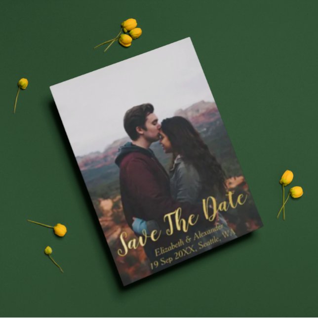 Scenic Mountain Save The Date Card (Creator Uploaded)