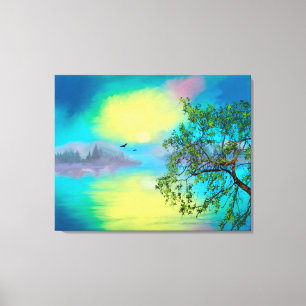 Scenic Mountains Canvas Print