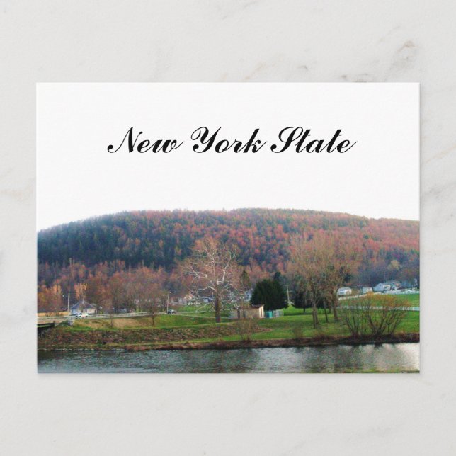SCENIC NEW YORK STATE postcard (Front)