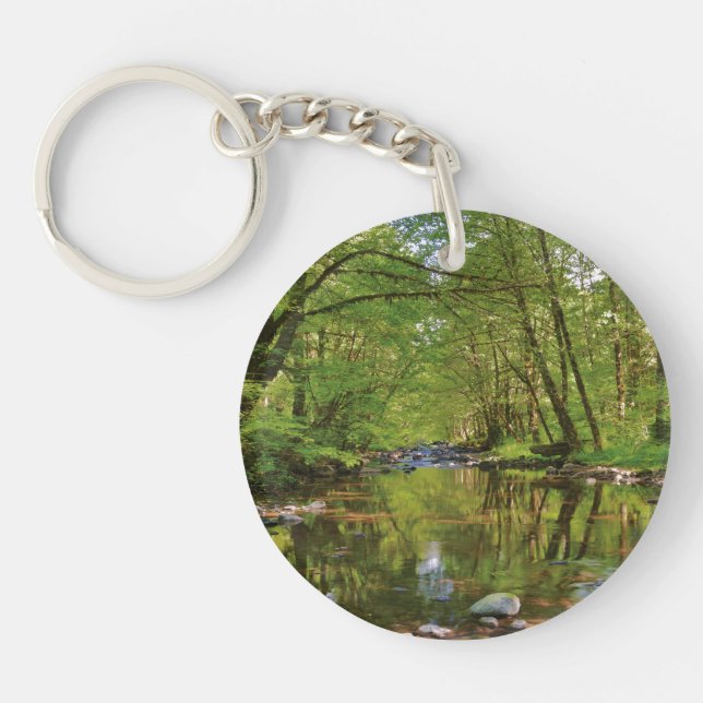 Scenic of Wilson River Keychain (Front)