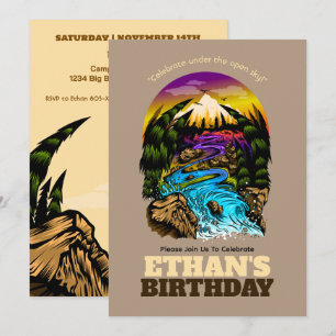 Scenic Outdoor Birthday Celebration Invitation