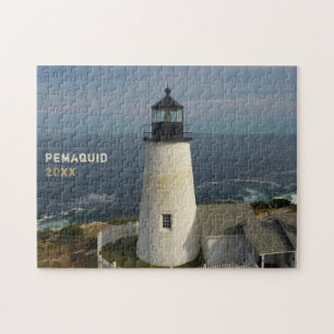 Scenic Pemaquid Point Lighthouse Jigsaw Puzzle