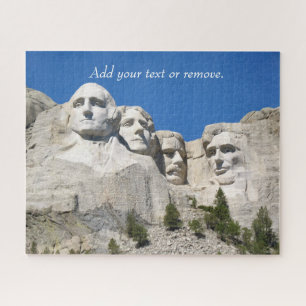 Scenic photo of Mount Rushmore National Memorial, Jigsaw Puzzle