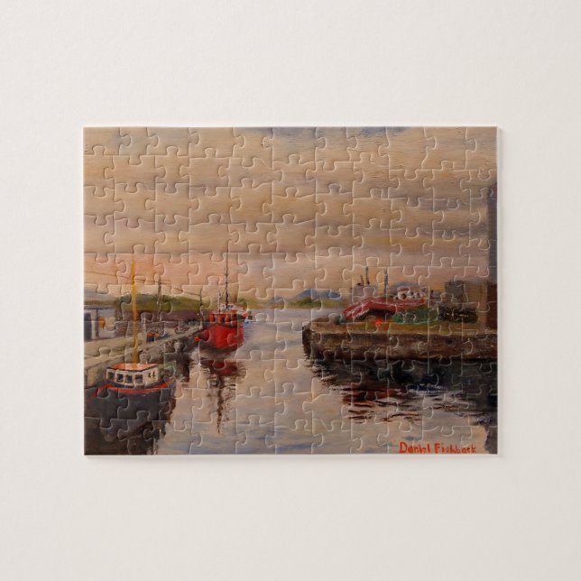 Scenic Pier in Clifden Ireland Jigsaw Puzzle (Horizontal)
