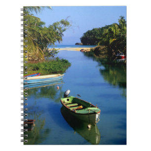 Scenic river near Ocho Rios in Jamaica Notebook