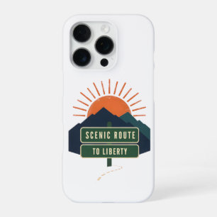 Scenic Route To Liberty iPhone 16 Pro Case