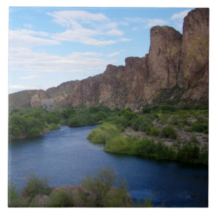Scenic Saguaro Lake Tile