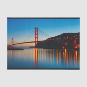 Scenic San Francisco Bridge Tissue  Paper