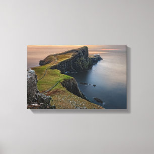 Scenic Seascape from Scotland Canvas Print