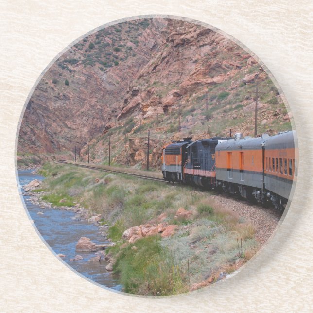 Scenic Series---Train Through the Gorge Coaster (Front)