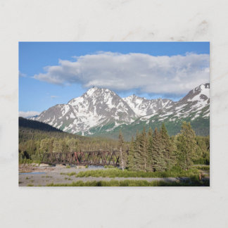 Scenic Seward Highway Chugach National Forest Postcard
