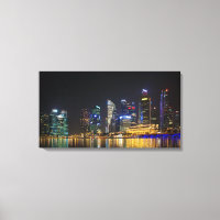 Scenic Singapore Skyline