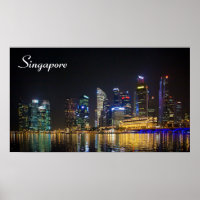 Scenic Singapore Skyline