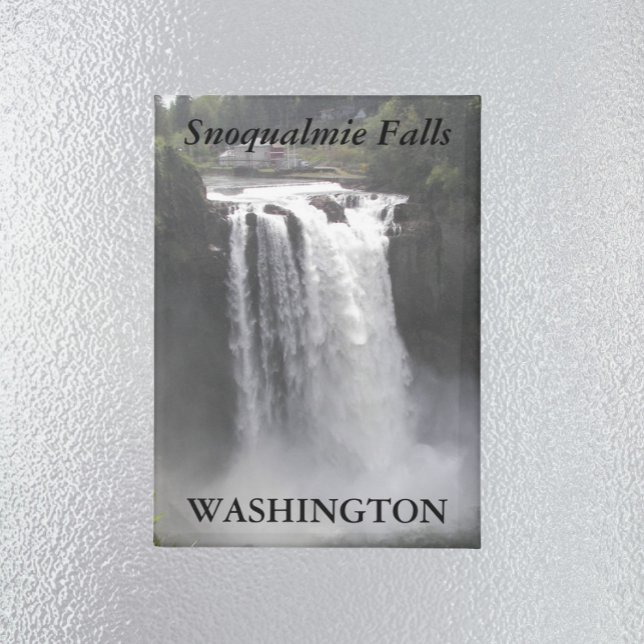 Scenic Snoqualmie Falls, Washington Magnet (In Situ Fridge)