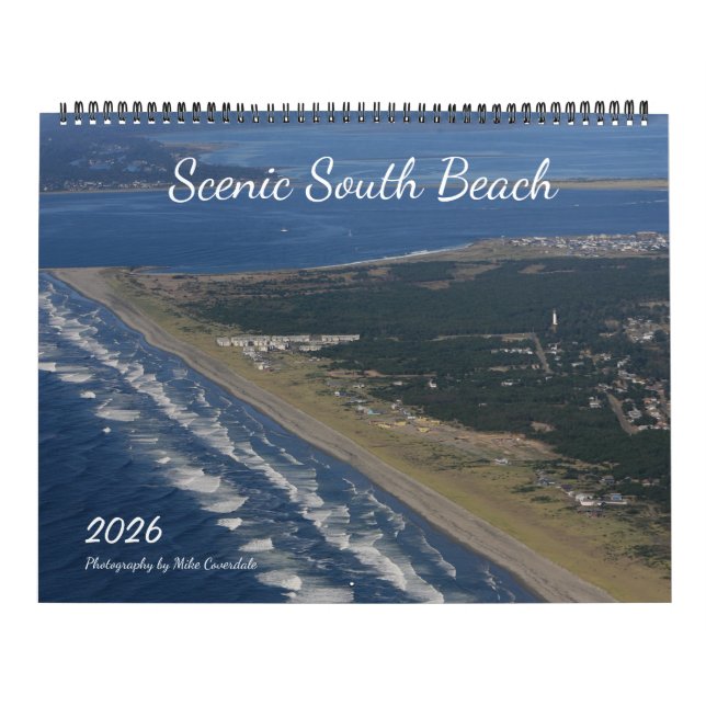 Scenic South Beach in Westport Washington Calendar (Cover)