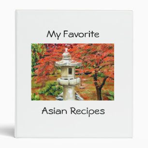 Scenic St Louis Missouri Japanese Garden Binder