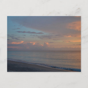 Scenic Sunset Beach Bliss Photograph Postcard