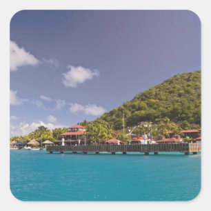 Scenic view of Bitter End Yacht Club Virgin Square Sticker