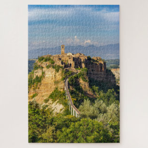 Scenic view of Civita di Bagnoregio Jigsaw Puzzle